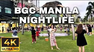 BGC at Night Manila Philippines