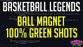Basketball Legends AUTO 100% SHOTS & BALL MAGNET SCRIPT (Roblox) EASY STEALS