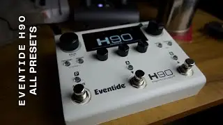 Eventide H90 Harmonizer Sounds/Patches Demo with Godin Multiac Mundial | All Presets (No Talking) 4K