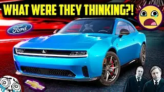 The 2024 Dodge Charger Daytona Unveil Was Embarrassing