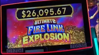100$ Slot Challenge, Bonus or Bust! Part 33 Ultimate Fire Link Explosion 🐵☄️