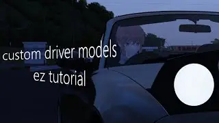 assetto corsa custom driver head tutorial