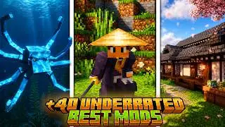 TOP +40 Best HIDDEN GEM Minecraft Mods That are Actually AMAZING! [+1.20, +1.21 | Fabric / Forge]