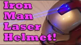 Iron Man Laser Helmet!