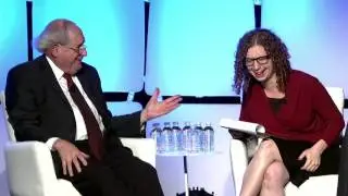 Former Senator Carl Levin and Rabbi Alana Alpert at Pursuing Justice 2016