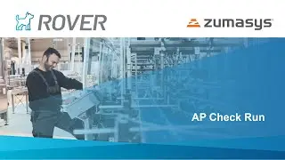 Rover ERP Tutorial: Accounts Payable Check Run