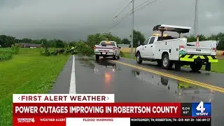 Stormy weather knocks out power for thousands