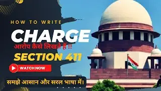 How to Write a Charge #BNS #IPC
