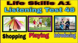 IELTS Life Skills A1 Listening | Test 48 | 2021 | By TFLS