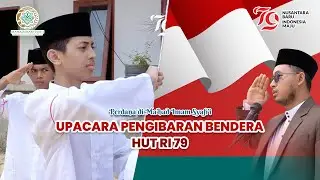 UPACARA PENGIBARAN BENDERA MERAH PUTIH PERDANA HUT RI ke 79 | di Ma'had Imam Syafi'i Inhu