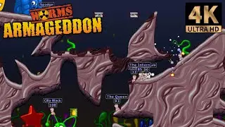 Worms Armageddon | Deathmatch 21 - Elite (Final) | PC 4K