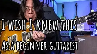 I Wish I knew THIS as a Beginner Guitarist - Scales On One String Approach