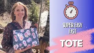 👜✂️ DIY Felt Tote Bag Tutorial | Easy Sewing Project for Beginners