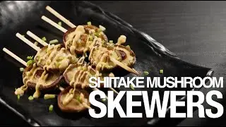 shiitake mushroom skewers