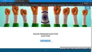 Online Voting System | JAVA WEB Application Project | Latest Java Project  2022.