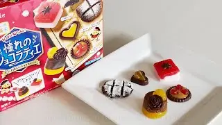 [DIY Kit] Popin Cookin My Dream Chocolatier: Strawberry, Chocolate, Orange and Caramel Desserts