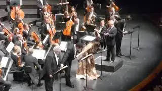 Ovations after Luisa Miller - Nino Machaidze/Placido Domingo/Piotr Beczala/James Conlon