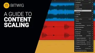 Understanding SCALING in Bitwig - Guide tutorial