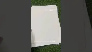 Oil painting loose sheets A4 size