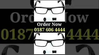 Latest Spy Glasses Camera FHD 1080P 