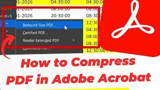 How to Compress PDF in Adobe Acrobat (Reduce Size)
