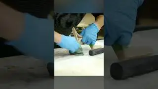 Oxidizing White Oak with vinegar and steel wool is incredibly cool | Shorts