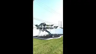 Stylish Inspo Swing Set for your Backyard!!!!