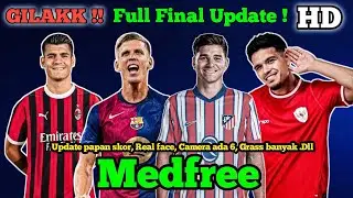 Efootball Pes 2024 PPSSPP Mod Timnas dan Eropa Full Final Update kits 2025 Camera PS5 HD Grafik