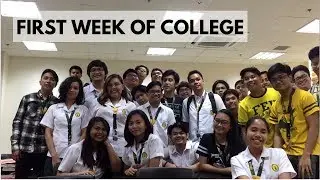 My First Week of College at FEU Alabang (BSCS)