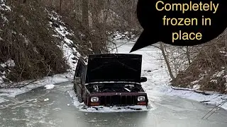 My Jeep froze into the ground! hardest recovery EVER!