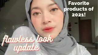 Flawless Makeup Tutorial Indonesia!🤍✨ Produk-produk worth it di tahun 2021!