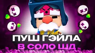 ПУШ ГЕЙЛА В СОЛО ШД НА 35 РАНГ 1000+⭐СТРИМ BRAWL STARS⭐