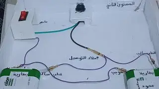 مشروع المدرسة : الدارة الكهربائية المستوى التاني