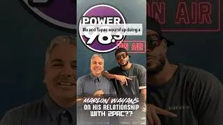 🚨Marlon Wayan explains his relationship with the late, great 2Pac‼️ #2pac #tupac #marlonwayans #rap
