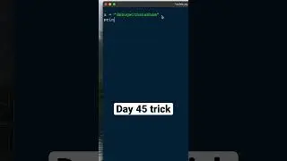 Check whether a string starts with a particular character without using the index 0 