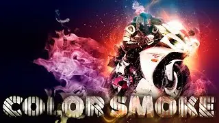 Color Smoke Effect in Adobe Photoshop CC 2019 ( Tutorial )
