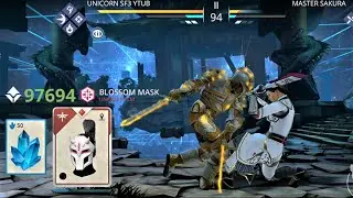 Shadow Fight 3 - Past Maters destroyed using Scourge Liquidator set