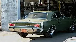 1968 Dodge Super Bee has some badly needed exhaust work done in Tucson, AZ 03022026