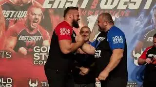 East vs West 12 face off