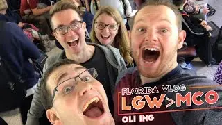 London Gatwick To Orlando On Virgin Atlantic VS15 | Florida Vlog | October 2017