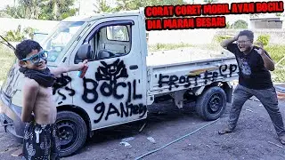 PRANK BOCIL CAT MOBIL KESAYANGAN AYAH BOCIL!!! AUTO MARAH BESAR!!!