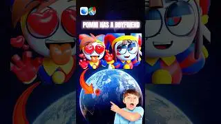 Found Pomni Has a Boyfriend on Gooogle Earth! The Amazing Digital Circus 