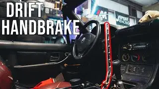 BMW Z3 HYDRO E BRAKE INSTALL!