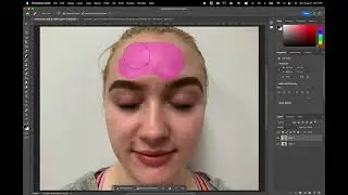 Photoshop 2023 cleaning up acne
