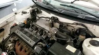 How to fix a cooling fan that won't turn off on an old Corolla 95