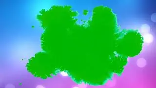 Brush stoke green screen Video