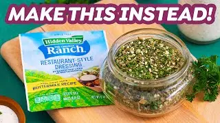 Homemade Ranch Seasoning & Ranch Dressing
