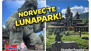 NORVEÇ’TE MACERA PARKINA GİTTİK! BAYILDIMM! 😱 | HUNDERFOSSEN- Norveç’te yaşam #norveç