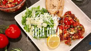 Salsa Cruda! 5 Minute Sauce for Chicken | How to Make Salsa Cruda | Keto Friendly Sauces |