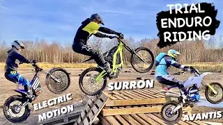 Покатушки на SURRON, ELECTRIC MOTION, AVANTIS